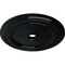 Ekena Millwork Classic Ceiling Medallion (Fits Canopies up to 5 1/2"), 41 1/8"OD x 4"ID x 2 1/8"P, Black Pearl CM41CLBPS - alternate 2